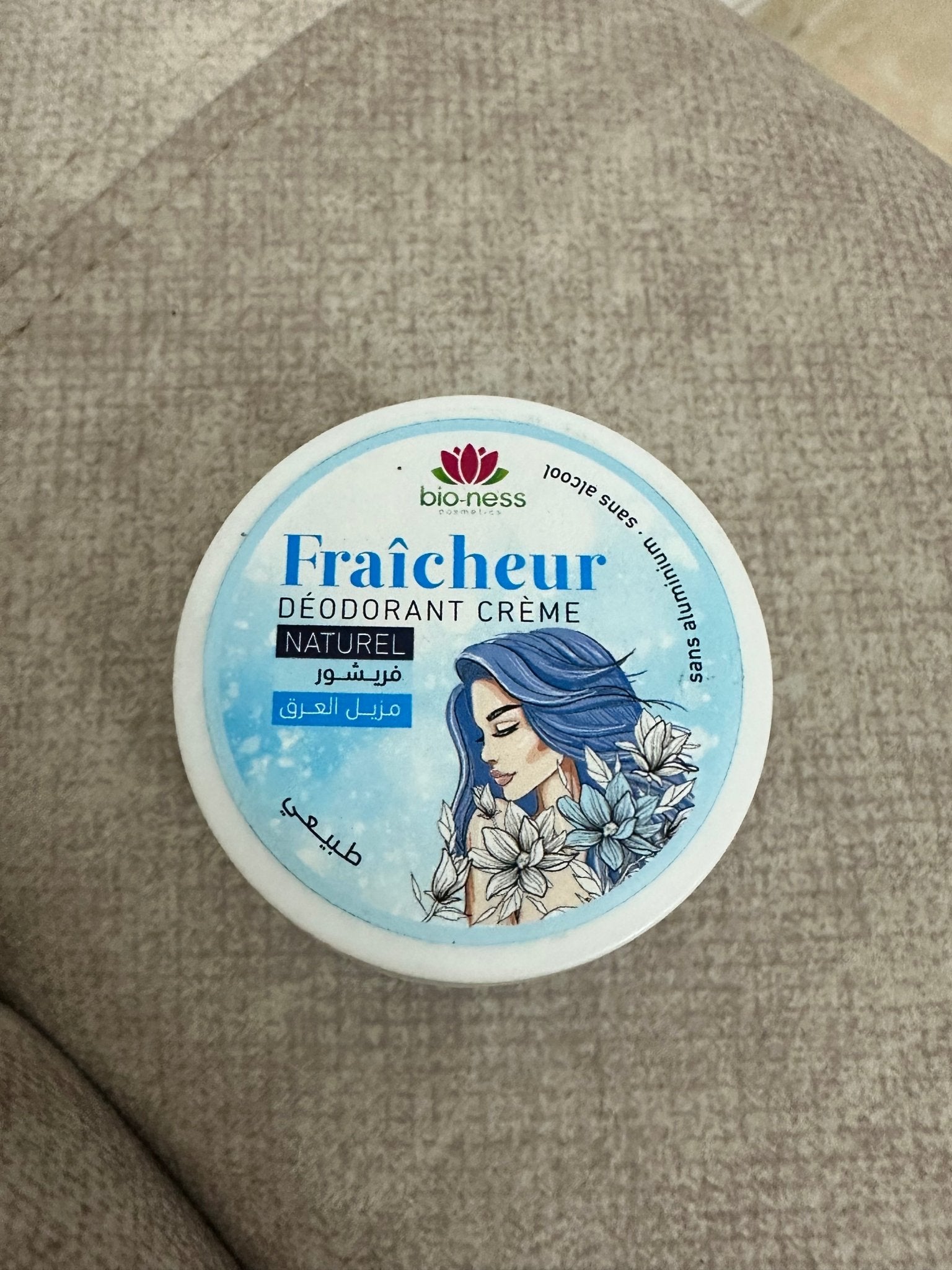 Crème déodorante fraîcheur - Tresors made in dz