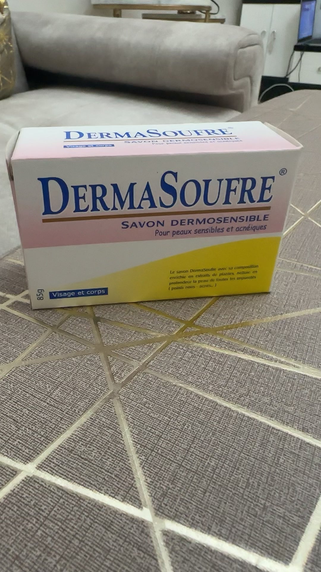 Savon dermasoufre