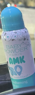 Baby powder bleu ciel