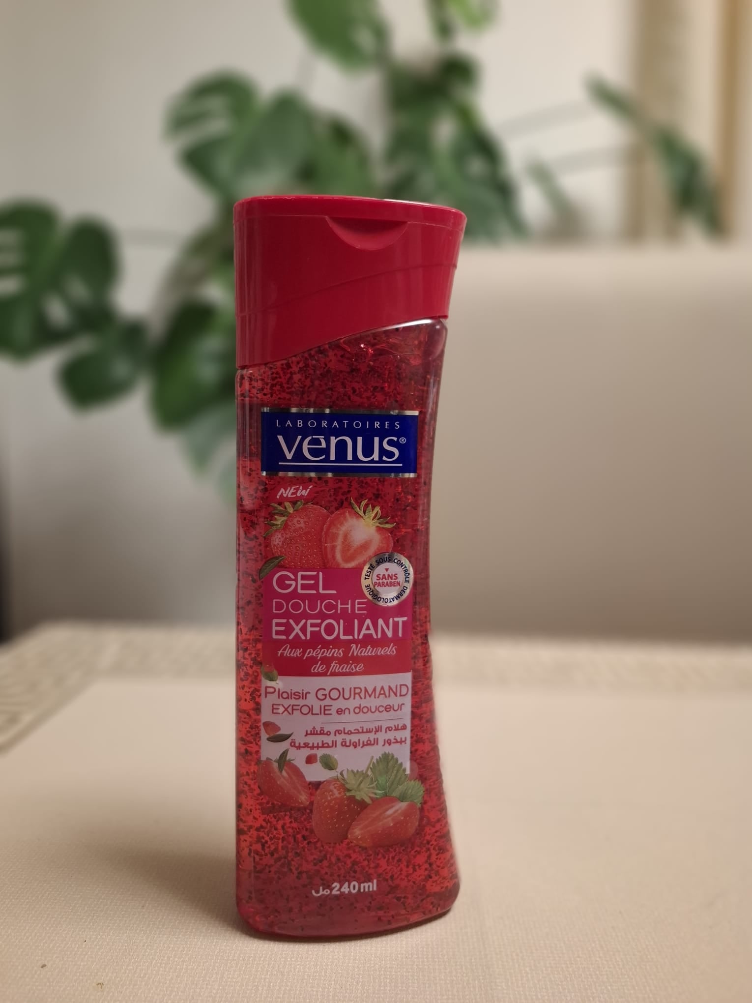 Gel douche gommant venus - Tresors made in dz
